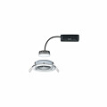 Paulmann LED Einbauleuchte Nova Plus Coin Einzelleuchte schwenkbar  rund 84mm 50° Coin 6W 470lm 230V dimmbar 2700K Chrom