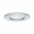 Paulmann LED Einbauleuchte Nova Plus Coin Basisset starr IP44 rund 78mm  Coin 3x6W 3x470lm 230V dimmbar 2700K Alu gedreht