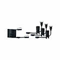 Paulmann Plug & Shine LED Bodeneinbauleuchte Floor Mini Erweiterungsset  IP67 3000K 3x2.5W   Silber