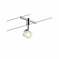 Paulmann LED Seilsystem Stage Basisset  4x300lm 4x4.8W 2700K  230/12V Weiß#Chrom