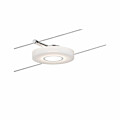 Paulmann LED Seilsystem DiscLED I Einzelspot  200lm 4W 2700K  230/12V Chrom#Satin