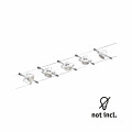 Paulmann Seilsystem Mac II Basisset GU5.3  max. 5x10W  dimmbar 230/12V Weiß