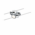 Paulmann Seilsystem Cardan Basisset GU5.3  max. 4x10W  dimmbar 230/12V Chrom matt#Chrom