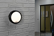 Paulmann LED Außenwandleuchte Bewegungsmelder  IP44  180mm 3000K 15W 1050lm 230V  Grau Kunststoff
