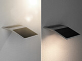 Paulmann Solar LED Hausnummernleuchte Yoko Bewegungsmelder  IP44 3000K 42lm Weiß