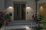 Paulmann Solar LED Hausnummernleuchte Soley Bewegungsmelder Zubehör    Transparent