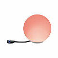Paulmann Plug & Shine LED Lichtobjekt Smart Home Zigbee 3.0 Globe   IP65 RGBW+ 2.8W   Weiß