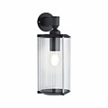 Paulmann Außenwandleuchte Klassik IP44 rund 160mm  max. 60W  230V  Grau Glas