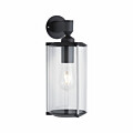 Paulmann Außenwandleuchte Klassik IP44 rund 160mm  max. 60W  230V  Grau Glas