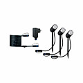 Paulmann Plug & Shine LED Gartenstrahler Smart Home Zigbee 3.0 Pike Basisset  IP65 RGBW+ 3x4.5W  21VA Anthrazit