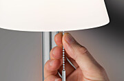 Paulmann Solar LED Tischleuchte 3-Step-Dim Lillesol IP44 3000K 45lm Edelstahl