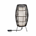 Paulmann Plug & Shine LED Lichtobjekt Basket Einzelleuchte  IP44 3000K 7.8W   Braun
