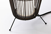 Paulmann Plug & Shine LED Lichtobjekt Basket Einzelleuchte  IP44 3000K 7.8W   Braun