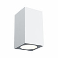 Paulmann LED Außenwandleuchte Flame  IP44 eckig 58x75mm 3000K 3.8W 320lm 230V  Weiß Aluminium