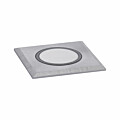 Paulmann House LED Bodeneinbauleuchte Warmweiß  IP67 eckig 50x50mm 3000K 2W 20lm 230V Edelstahl gebürstet Edelstahl#Kunststoff