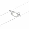 Paulmann CorDuo LED Seilsystem RoundMac Einzelspot  200lm 4.5W 3000K  12V Chrom matt#Chrom