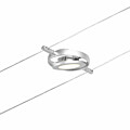 Paulmann CorDuo LED Seilsystem RoundMac Einzelspot  200lm 4.5W 3000K  12V Chrom matt#Chrom
