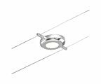Paulmann CorDuo LED Seilsystem RoundMac Einzelspot  200lm 4.5W 3000K  12V Chrom matt#Chrom