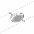 Paulmann CorDuo LED Seilsystem RoundMac Einzelspot  200lm 4.5W 3000K  12V Weiß matt#Chrom