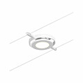 Paulmann CorDuo LED Seilsystem RoundMac Einzelspot  200lm 4.5W 3000K  12V Weiß matt#Chrom