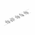 Paulmann CorDuo LED Seilsystem MacLED Basisset  5x250lm 5x4.5W 3000K  230/12V Chrom matt#Chrom