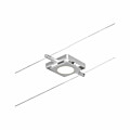 Paulmann CorDuo LED Seilsystem MacLED Einzelspot  250lm 4.5W 3000K  12V Chrom matt#Chrom