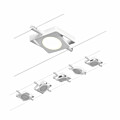 Paulmann CorDuo LED Seilsystem MacLED Basisset  5x250lm 5x4.5W 3000K  230/12V Weiß#Chrom