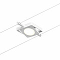 Paulmann CorDuo LED Seilsystem MacLED Einzelspot  250lm 4.5W 3000K  12V Weiß matt#Chrom