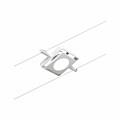 Paulmann CorDuo LED Seilsystem MacLED Einzelspot  250lm 4.5W 3000K  12V Weiß matt#Chrom