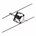 Paulmann CorDuo Seilsystem Mac II Einzelspot GU5.3  max. 10W   12V Schwarz matt#Chrom