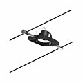 Paulmann CorDuo Seilsystem Mac II Einzelspot GU5.3  max. 10W   12V Schwarz matt#Chrom