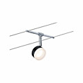 Paulmann CorDuo LED Seilsystem ClearLED Basisset  5x150lm 5x4W 2700K  230/12V Schwarz#Chrom