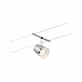 Paulmann CorDuo Seilsystem Cone Basisset GU5.3  max. 5x10W   230/12V Chrom matt#Chrom