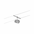 Paulmann CorDuo Seilsystem Cup Basisset GU5.3  max. 5x10W   230/12V Chrom matt#Chrom