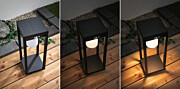 Paulmann Solar LED Lichtobjekt Solar Marisol Bewegungsmelder IP44 3000K 350lm Schwarz