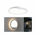 Paulmann LED Außenpanel Lamina Backlight Bewegungsmelder seewasserresistent IP44 rund 280mm 3000K 14.5W 1200lm 230V  Weiß Kunststoff