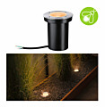 Paulmann LED Bodeneinbauleuchte Goldlicht insektenfreundlich IP65  110mm 2200K 4.3W 320lm 230V Edelstahl gebürstet Edelstahl#Kunststoff