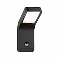 Paulmann LED Außenwandleuchte Kulma Bewegungsmelder seewasserresistent IP44  90x174mm 3000K 7.5W 500lm 230V  Anthrazit Aluminium