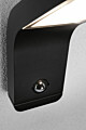 Paulmann LED Außenwandleuchte Kulma Bewegungsmelder seewasserresistent IP44  90x174mm 3000K 7.5W 500lm 230V  Anthrazit Aluminium