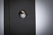 Paulmann LED Pollerleuchte Kulma Bewegungsmelder seewasserresistent IP44  500mm 3000K 7.5W 500lm 230V  Anthrazit  Aluminium