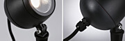 Paulmann LED Gartenstrahler Kikolo   IP65  90mm 3000K 8W 500lm 230V 60° Anthrazit Aluminium#Kunststoff