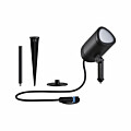 Paulmann Plug & Shine LED Gartenstrahler Smart Home Zigbee 3.0 Shira IP65 RGBW+ 6.5W   Anthrazit