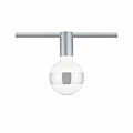 Paulmann URail Schienenspot Socket Einzelspot E27  max. 20W  dimmbar 230V Chrom matt