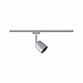 Paulmann URail Schienenspot Cover Einzelspot GU10  max. 10W  dimmbar 230V Chrom matt#Chrom