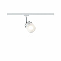 Paulmann URail Schienenspot Blossom Einzelspot G9  max. 10W  dimmbar 230V Weiß#Klar#Satin