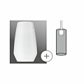 Paulmann URail Schirm Vento 2Easy  170mm Opal
