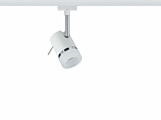 Paulmann URail Schienenspot Pipe Einzelspot GU10  max. 10W  dimmbar 230V Weiß#Chrom