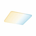 Paulmann VariFit LED Einbaupanel Smart Home Zigbee 3.0 Veluna IP44 eckig 185x185mm  15W 1000lm Tunable White Satin dimmbar