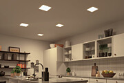 Paulmann VariFit LED Einbaupanel Smart Home Zigbee 3.0 Veluna IP44 eckig 185x185mm  15W 1000lm Tunable White Satin dimmbar