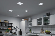 Paulmann VariFit LED Einbaupanel Smart Home Zigbee 3.0 Veluna IP44 eckig 185x185mm  15W 1000lm Tunable White Satin dimmbar